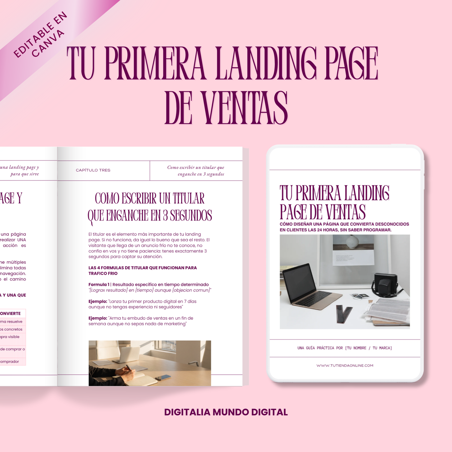 Tu Primera Landing Page de Ventas