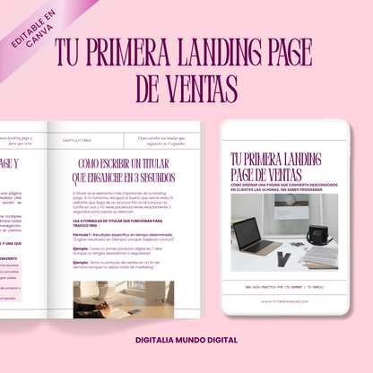 Tu Primera Landing Page de Ventas