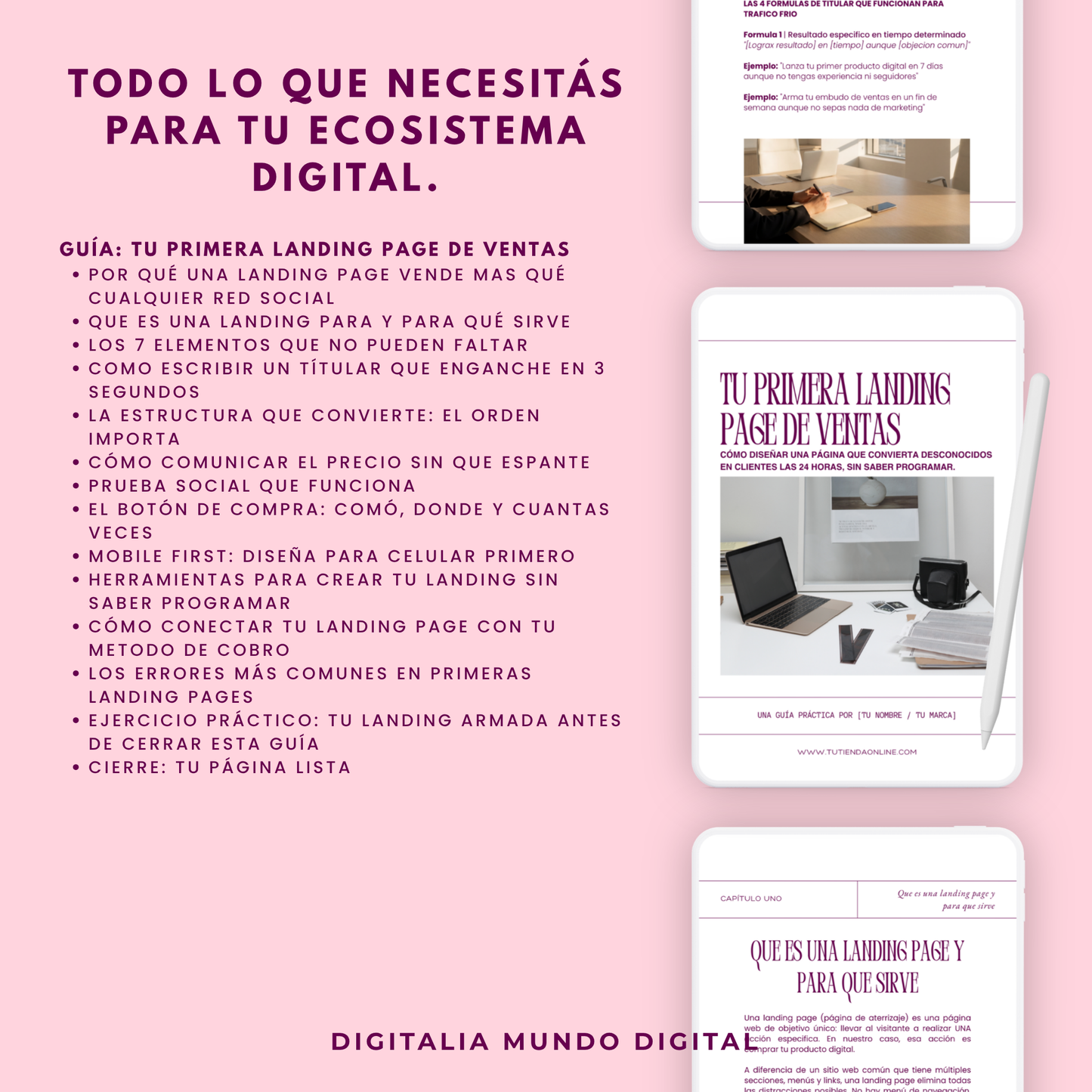 Tu Primera Landing Page de Ventas